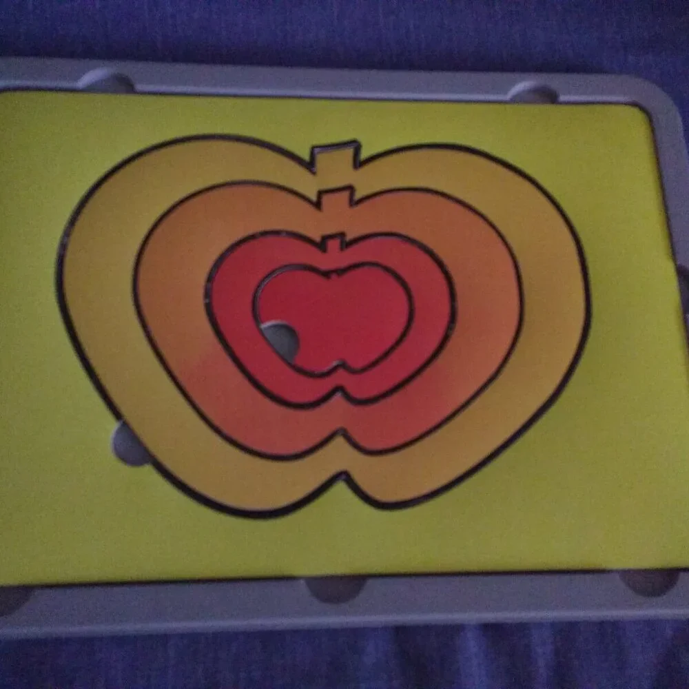 Asco Foam Puzzle Apple Sizing sequencing + Foam Bear Body Part